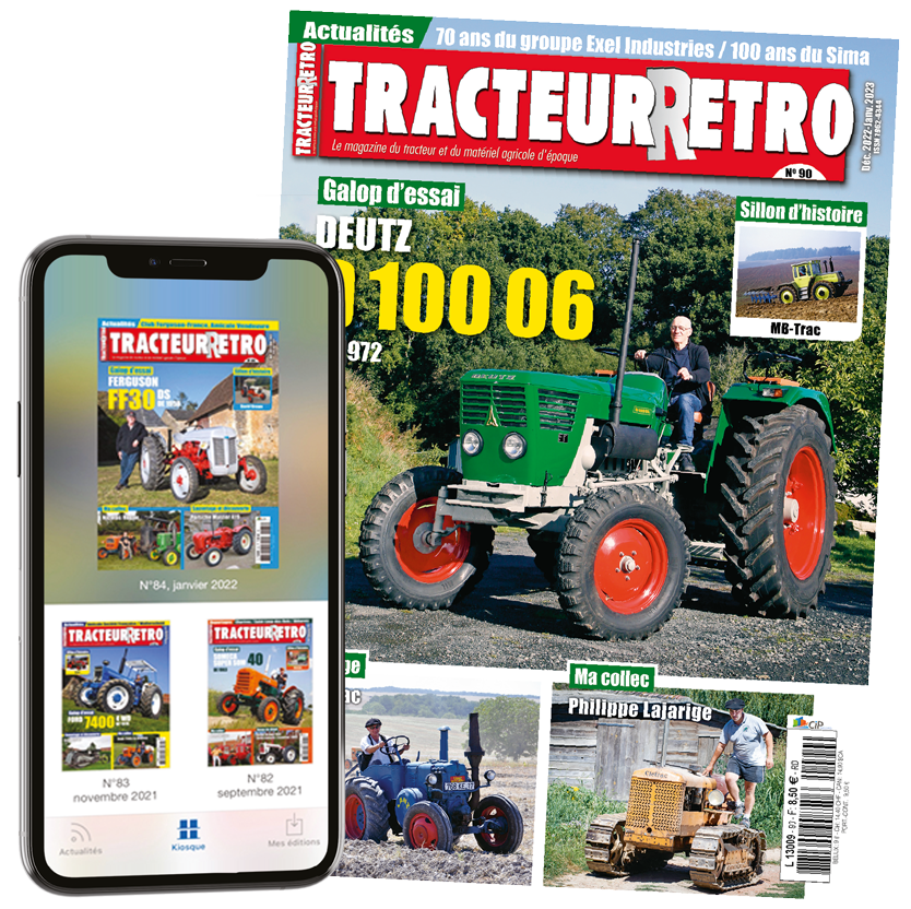 Abonnement 1 an au magazine Tracteur Retro