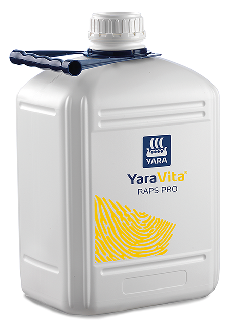 eine Kartonbox YaraVita RAPS PRO (2x 10 Liter = 20 Liter)
