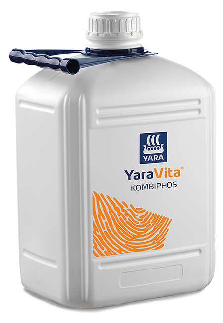 eine Kartonbox YaraVita KOMBIPHOS (2x 10 Liter = 20 Liter)