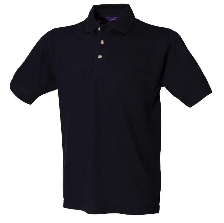 Henbury Classic Pique Polo Shirt for men – Size M