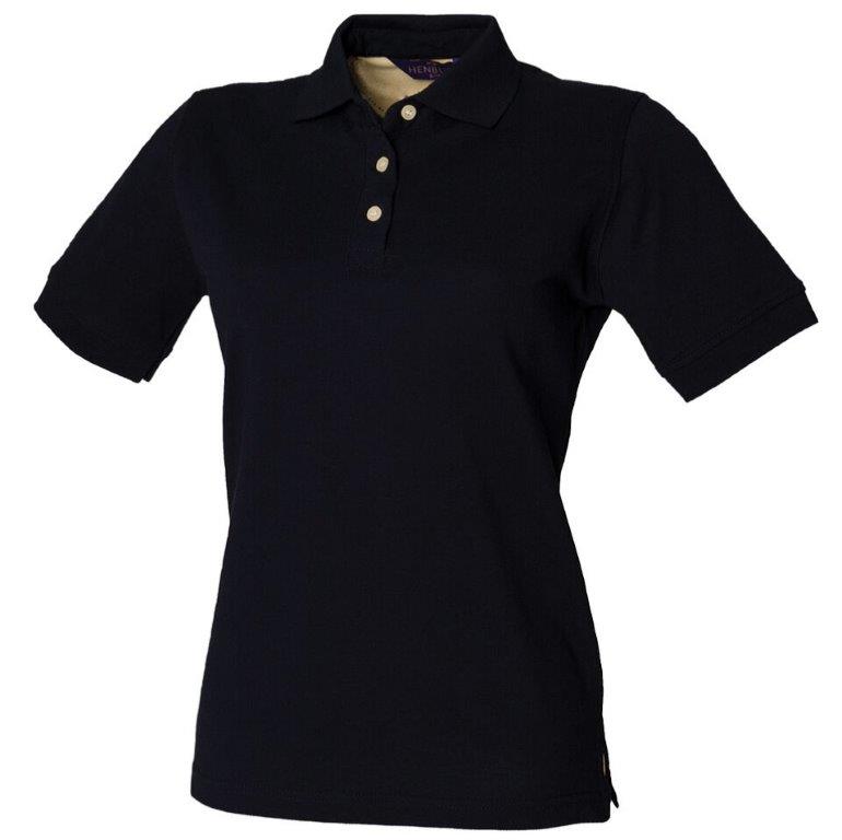 Henbury Classic Pique Polo Shirt for women – Size XS