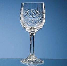 Durham Lead Crystal Wine Glass