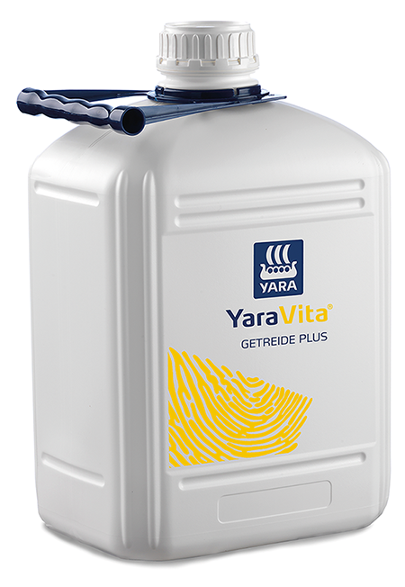 eine Kartonbox YaraVita GETREIDE PLUS (2x 10 Liter = 20 Liter)